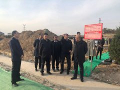 太原｜市民政局领导视察天富娱乐双塔树葬搬迁工程