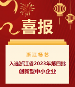 喜报|浙江天富娱乐入选浙江省2023年第四批创新型中小企业名单